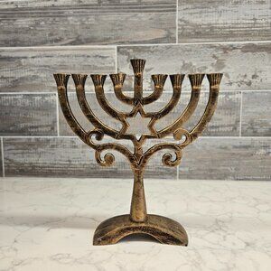 Ner Mitvazh Aluminum Menorah